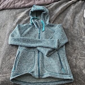 Rab Teal Textured Hoodie